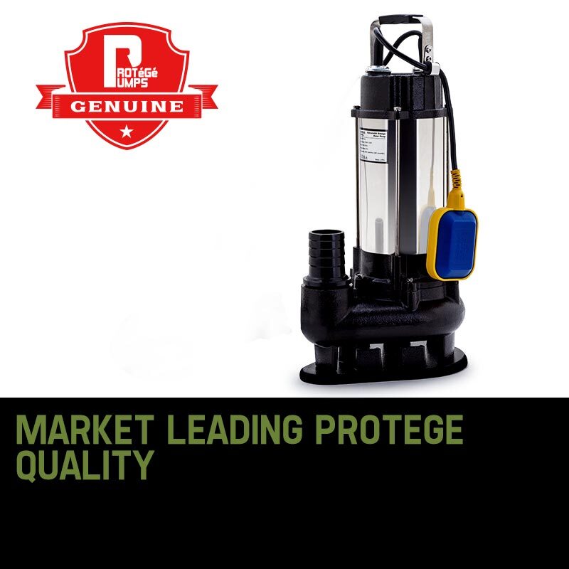 PROTEGE 2250W Submersible Dirty Water Pump Sewage Bore Septic Tank Well Sewerage - image2