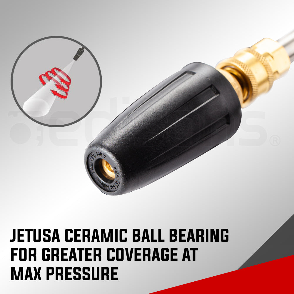 JET-USA 5000PSI Turbo Head Nozzle High Pressure Washer Water Cleaner 1/4 BSP - image9