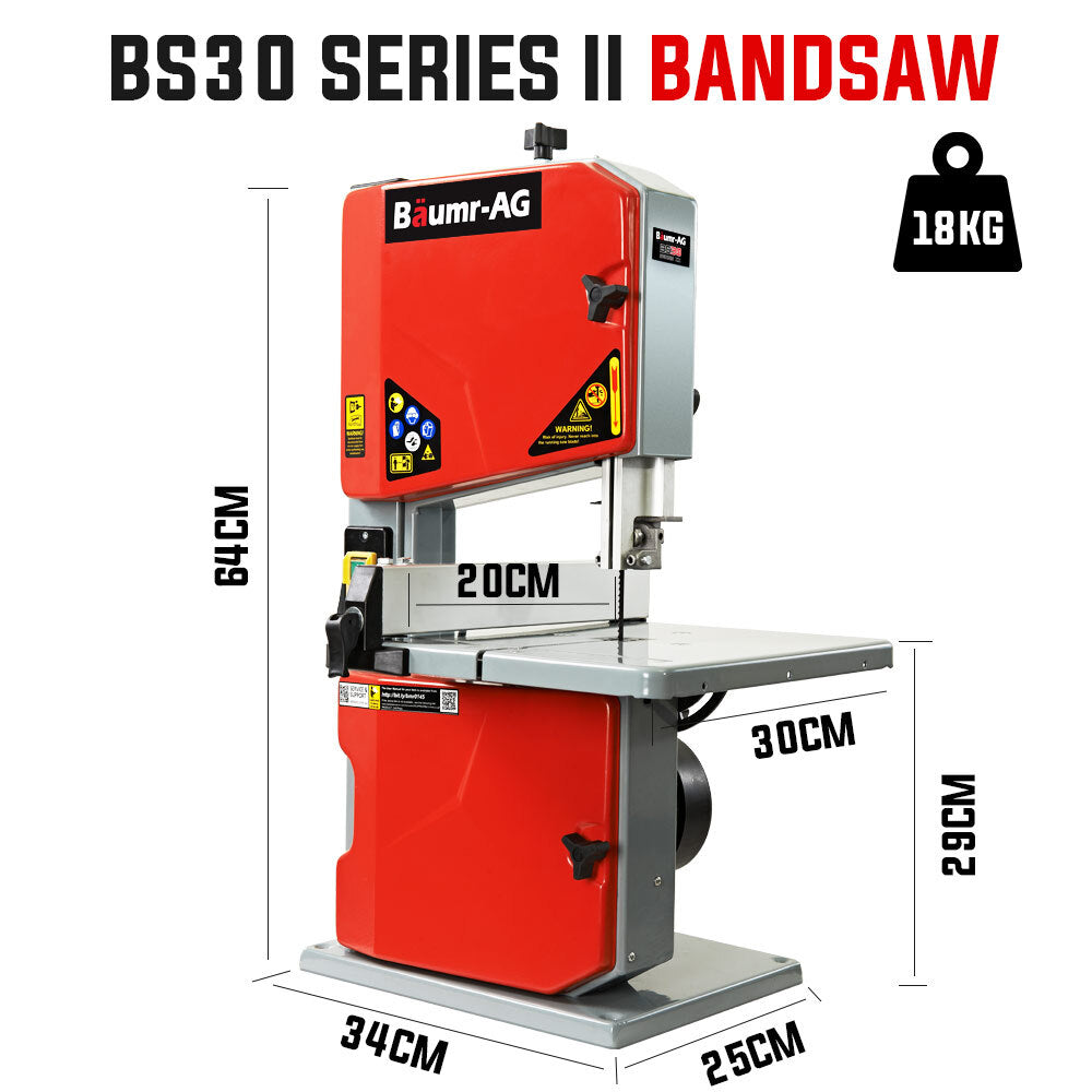 Baumr-AG Bandsaw Wood Cutting Band Saw Portable Wood Vertical Benchtop Machine - image6