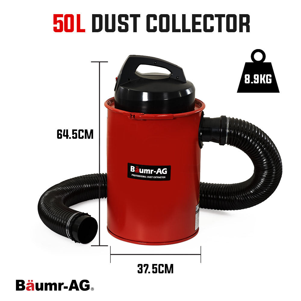 Baumr-AG Dust Collector Extractor Woodworking Portable Vacuum Catcher Saw - image6