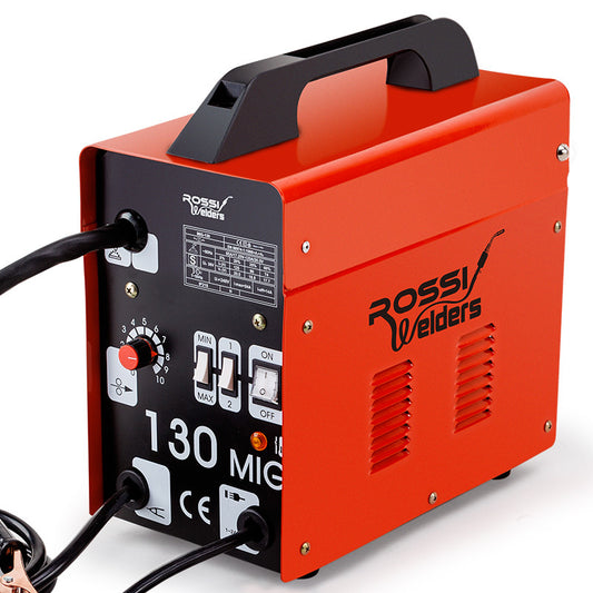 ROSSI 130Amp MIG Gas Gasless Welder Metal Inert Welding Machine Tool - image1