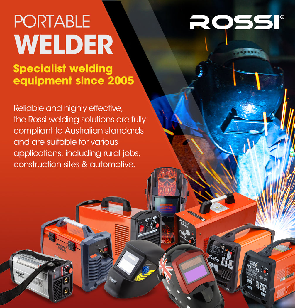 ROSSI Stick Welder 180 Amp Inverter Welding Machine MMA Portable ARC DC 180A Gas - image2