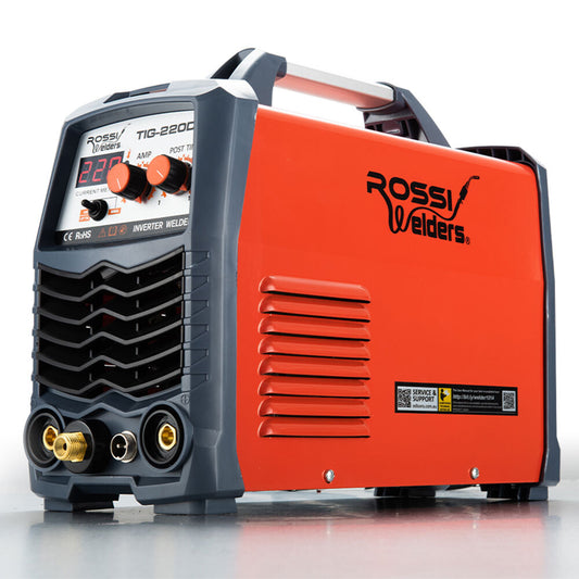 ROSSI 220A Welder Stick GTAW Gas Tungsten Arc Welding Machine Inverter TIG MMA - image1