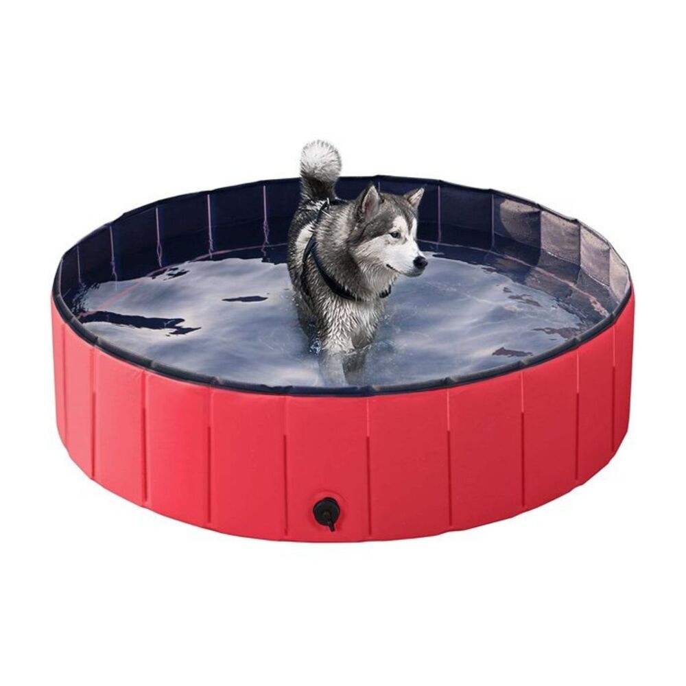 Floofi Pet Pool 120cm*30cm XL Red FI-SB-105-SG - image6