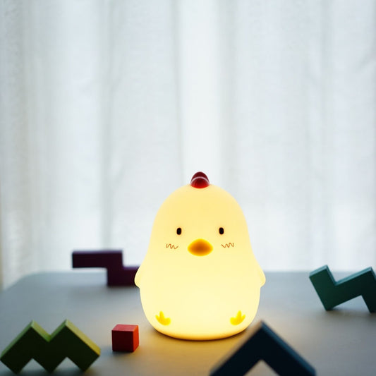 Muid Sleepy Chicken Night Lamp Function Only White HM--103-MUID - image1