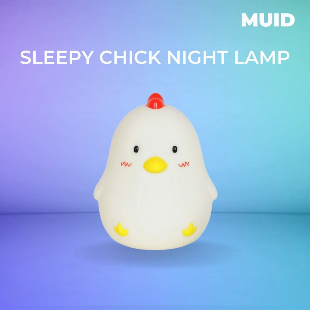 Muid Sleepy Chicken Night Lamp Function Only White HM--103-MUID - image2