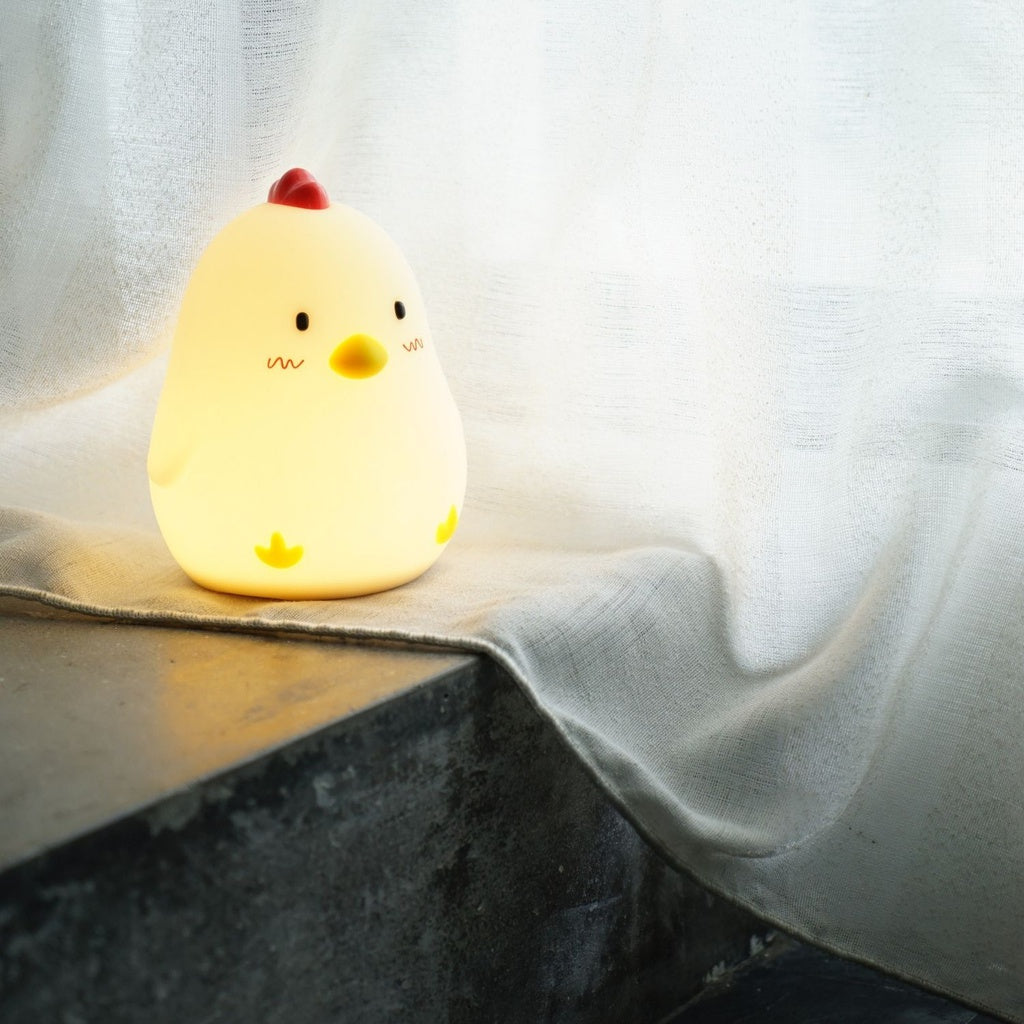 Muid Wake Up Chicken Night Lamp Alarm Clock White HM--104-MUID - image10