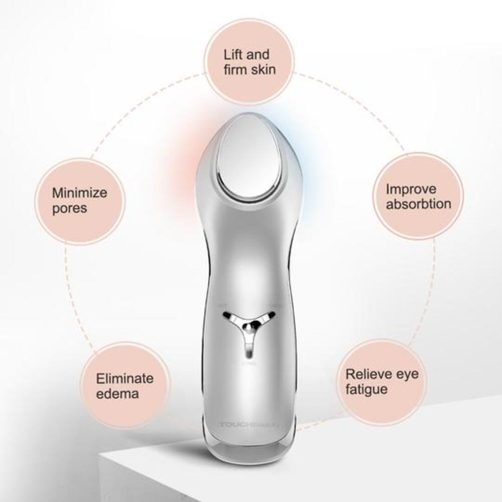 TOUCHBeauty Hot/Cool Sonic Vibration Facial & Eye Massager (Skin Rejuvenator) TB-1589 - image5