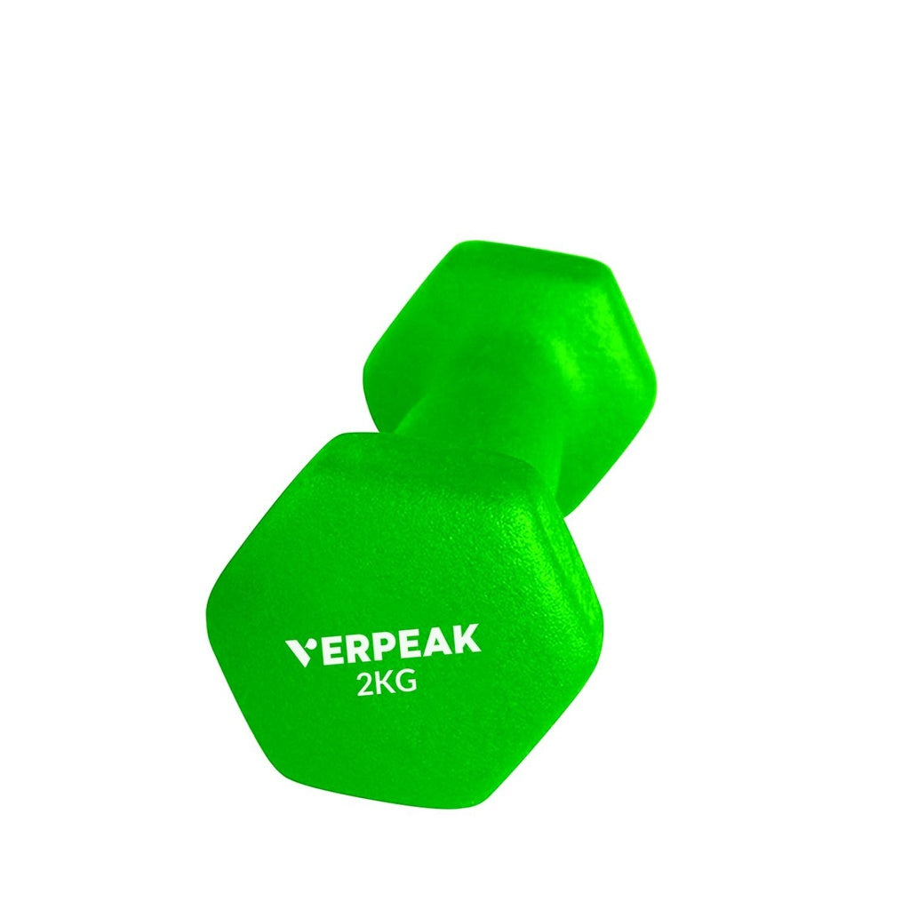 Verpeak Neoprene Dumbbell 2kg x 2 Green VP-DB-135-AC - image7