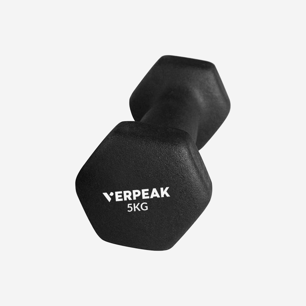 Verpeak Neoprene Dumbbell 5kg x 2 Black VP-DB-138-AC - image7