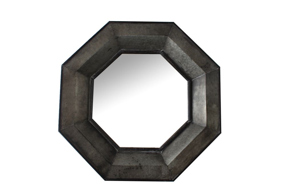 Viking Octagonal Metal Mirror - image1