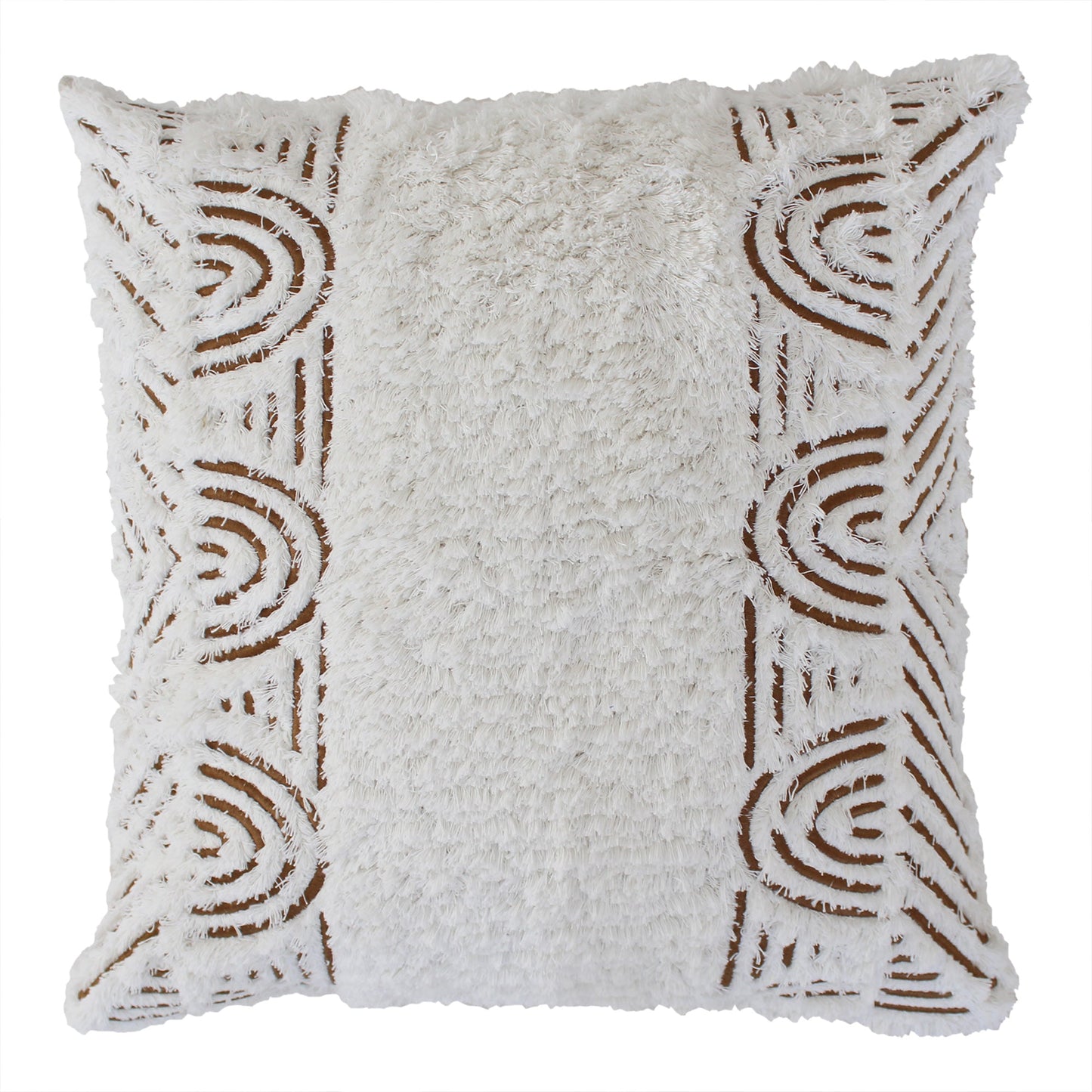 Cushion Cover-Boho Textured Single Sided-Africa-50cm x 50cm - image1