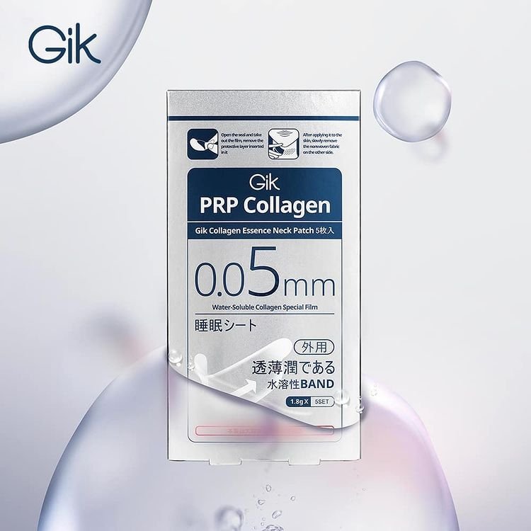 GIK PRP Collagen Essence Eye & Smile-Line/Neck Patch 5PCS Eye - image9