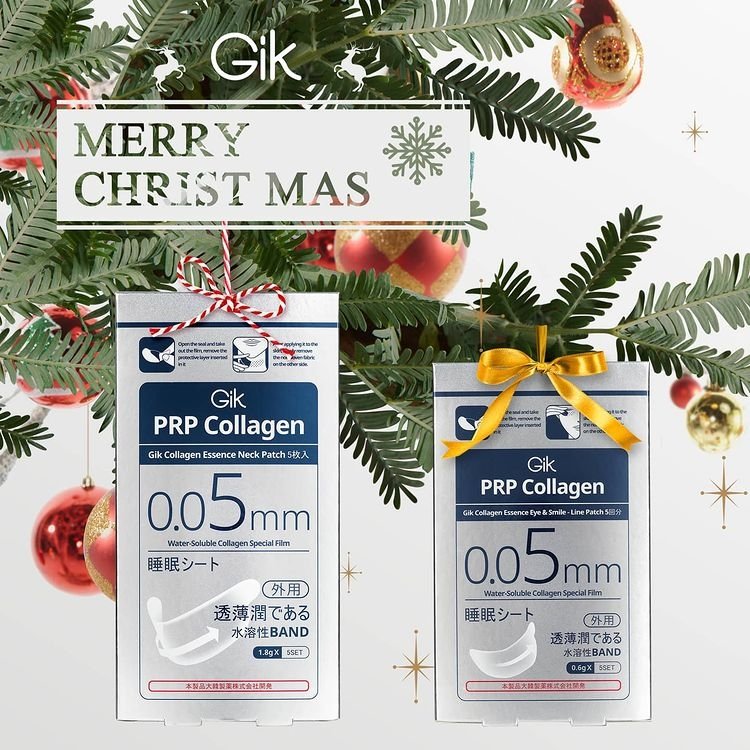 GIK PRP Collagen Essence Eye & Smile-Line/Neck Patch 5PCS Mix - image10