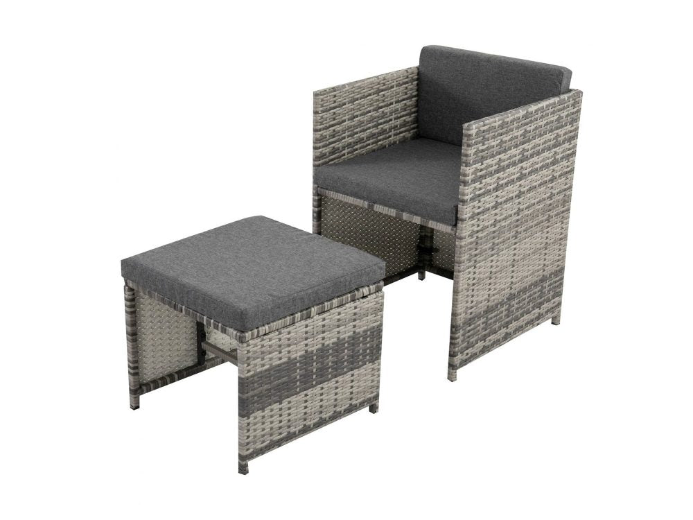Horrocks 8 Seater Outdoor Dining Set _x0013_ Grey - image6