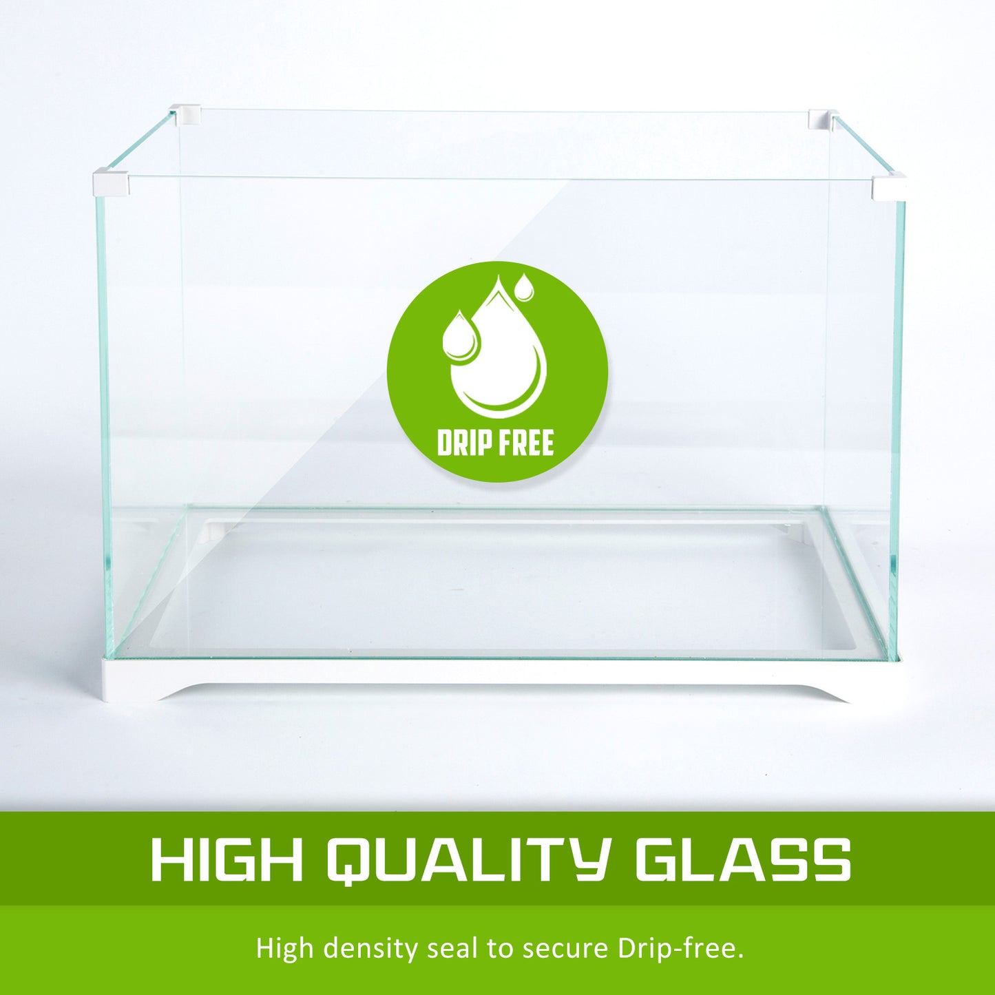 Dynamic Power Aquarium Fish Tank 39L Starfire Glass - image5