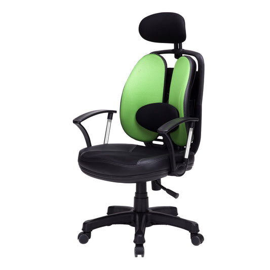 Korean Green Office Chair Ergonomic SUPERB - image1