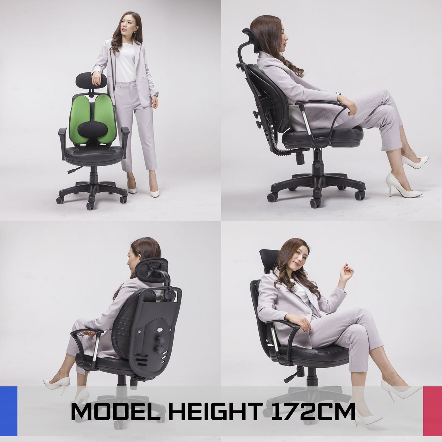 Korean Green Office Chair Ergonomic SUPERB - image4