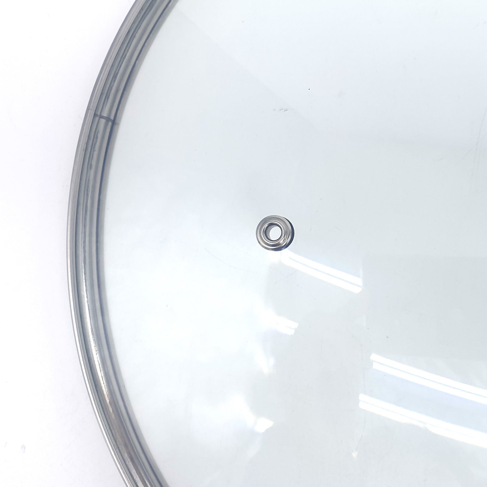 KOMAN 26cm Stainless Steel Glass Lid with Bakelite Handle - image3