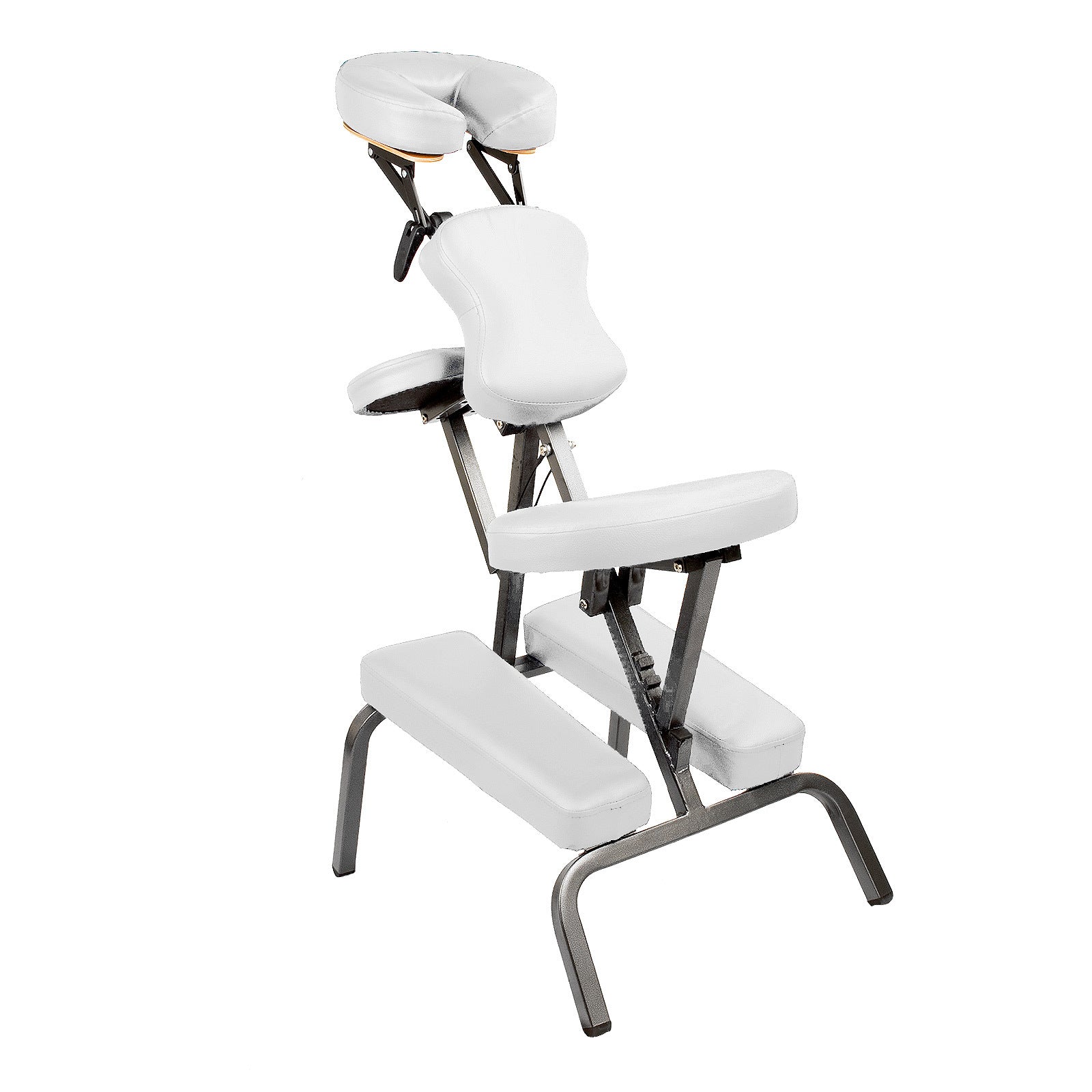 White Portable Beauty Massage Foldable Chair Table Therapy Waxing Aluminium - image1