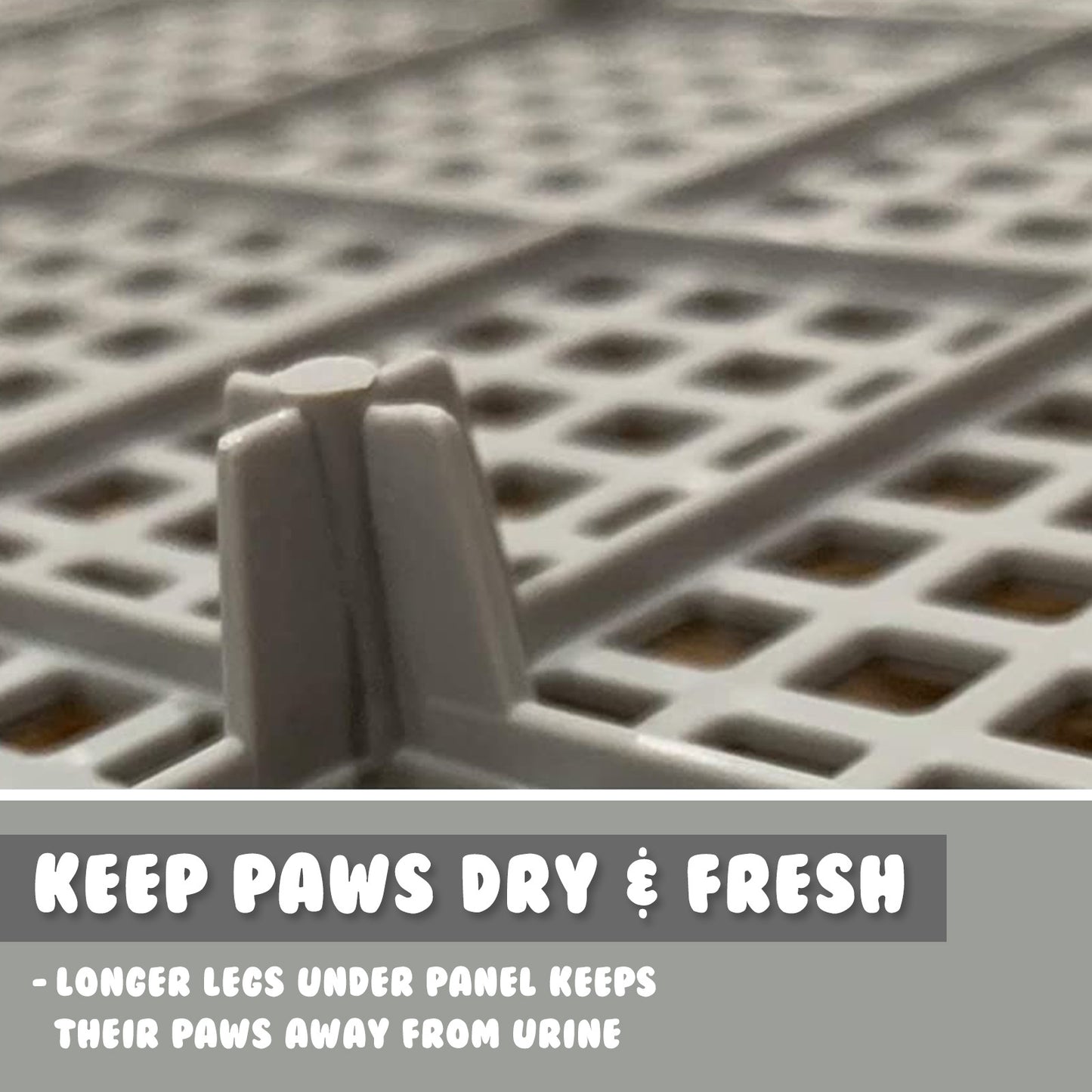 PS KOREA Grey Dog Pet Potty Tray Training Toilet Detachable Wall T2 - image6