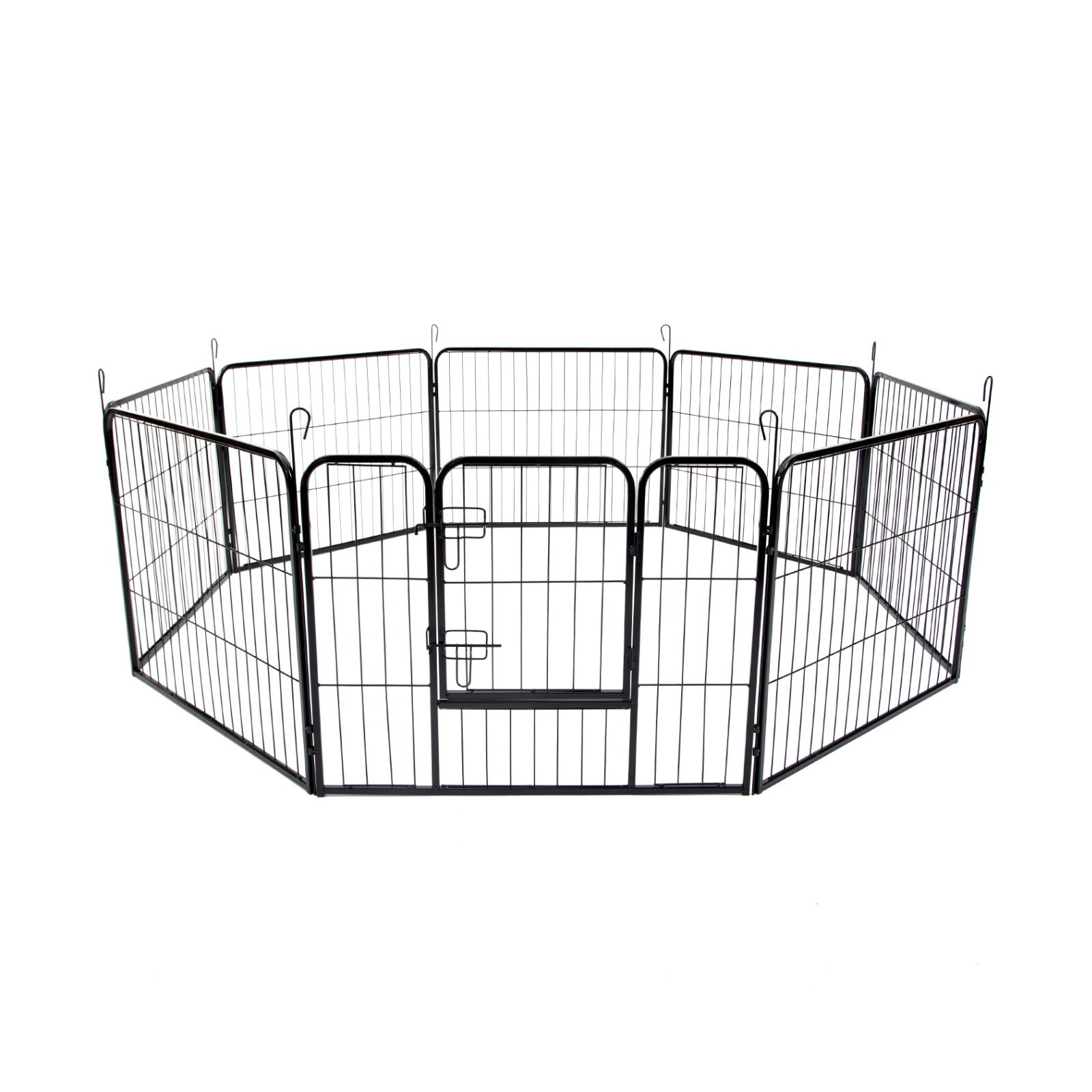 Pet Playpen Heavy Duty 31in 8 Panel Foldable Dog Exercise Enclosure Fence Cage - image1