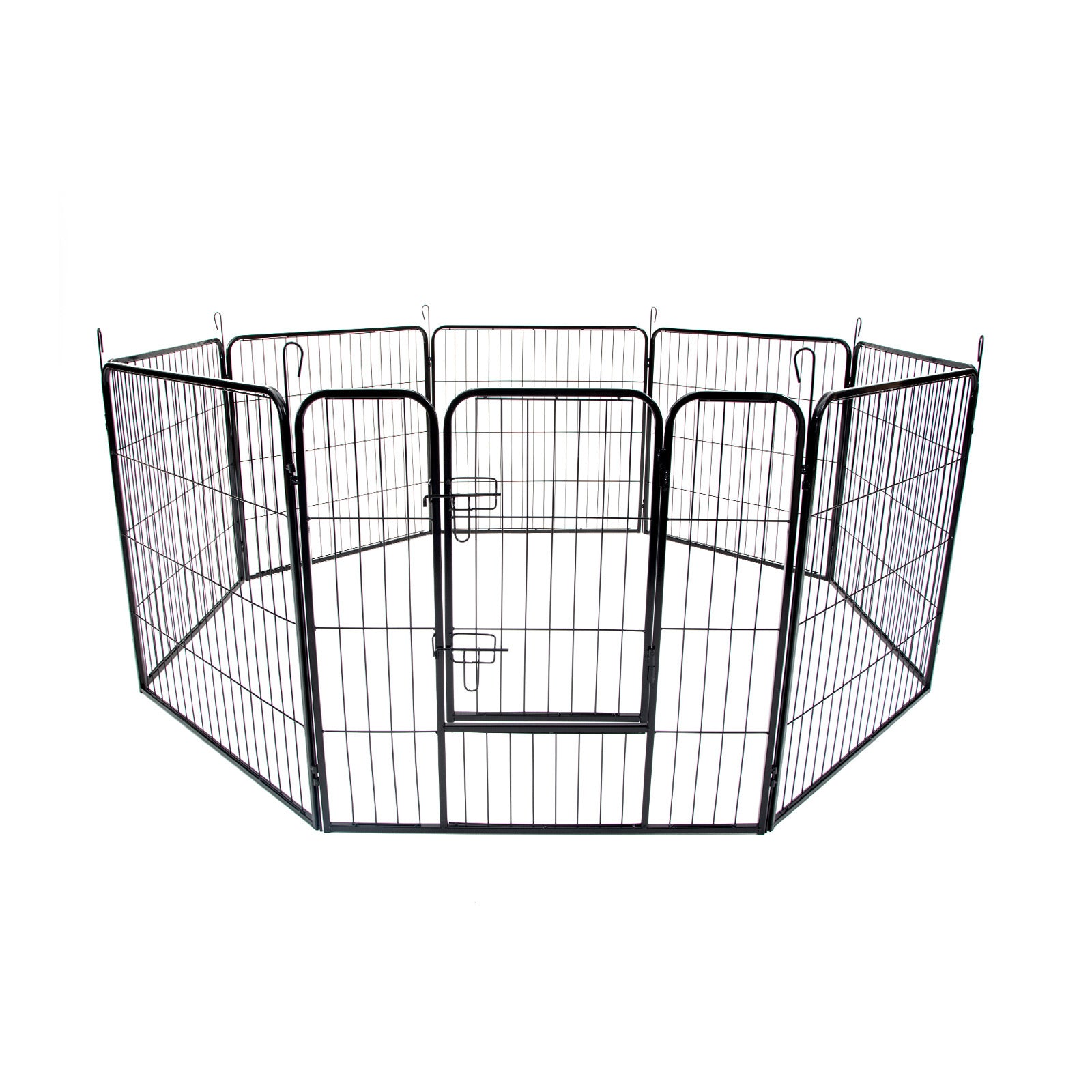 Pet Playpen Heavy Duty 32in 8 Panel Foldable Dog Exercise Enclosure Fence Cage - image1