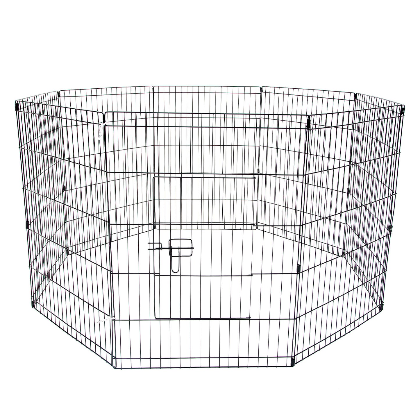 Pet Playpen 8 Panel 42in Foldable Dog Exercise Enclosure Fence Cage - image1