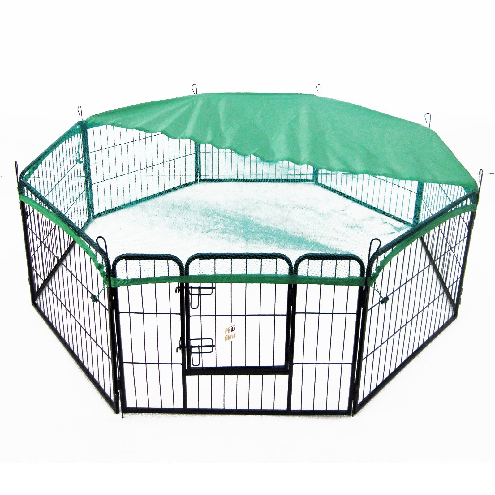 Green Net Cover for Pet Playpen 32in Dog Exercise Enclosure Fence Cage - image2