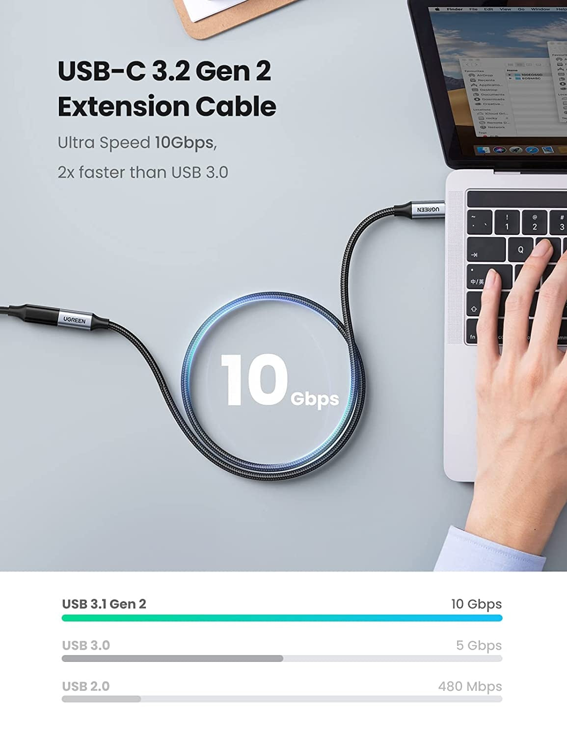 30205 USB Type-C Extension Cable 1M - image3