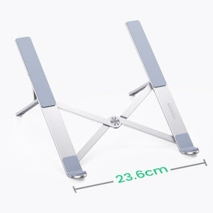 40289 Foldable Laptop Stand (Silver) - image1