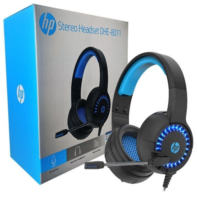 HP DHE-8011UM USB + 3.5mm with LED Stereo Gaming Headset - image5