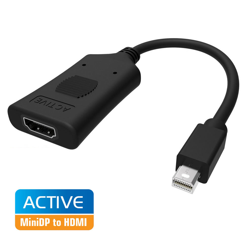 Simplecom DA101 Active MiniDP to HDMI Adapter 4K UHD (Thunderbolt and Eyefinity Compatible) - image1