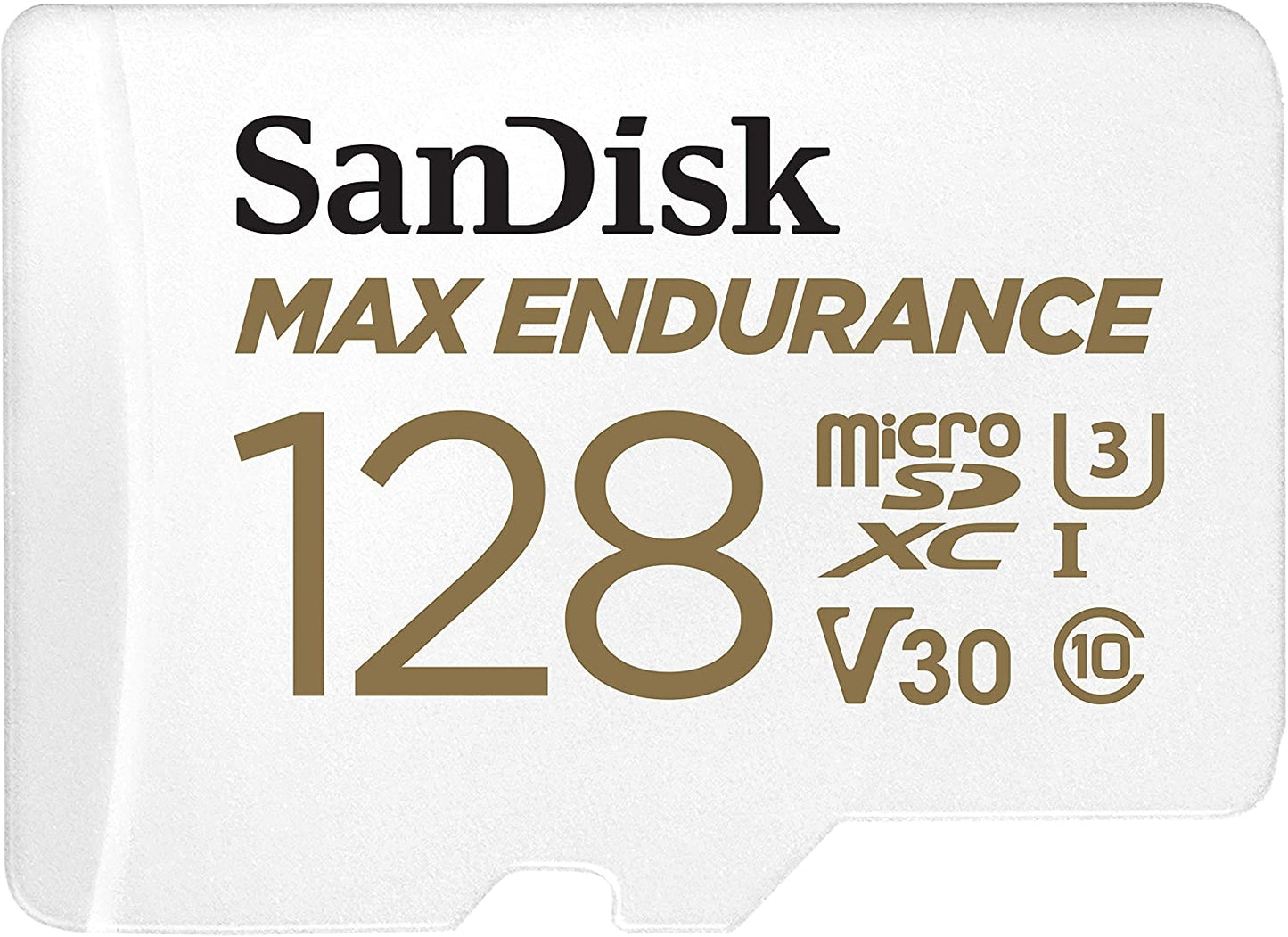 Sandisk Max Endurance Microsdxc Card SQQVR 128G (60 000 HRS) UHS-I C10 U3 V30 100MB/S R 40MB/S W SD Adaptor SDSQQVR-128G-GN6IA - image1