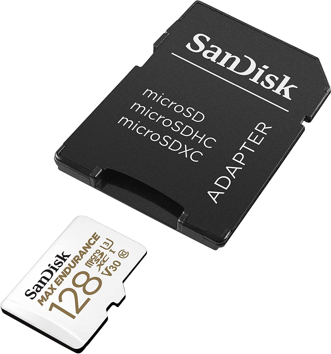 Sandisk Max Endurance Microsdxc Card SQQVR 128G (60 000 HRS) UHS-I C10 U3 V30 100MB/S R 40MB/S W SD Adaptor SDSQQVR-128G-GN6IA - image3