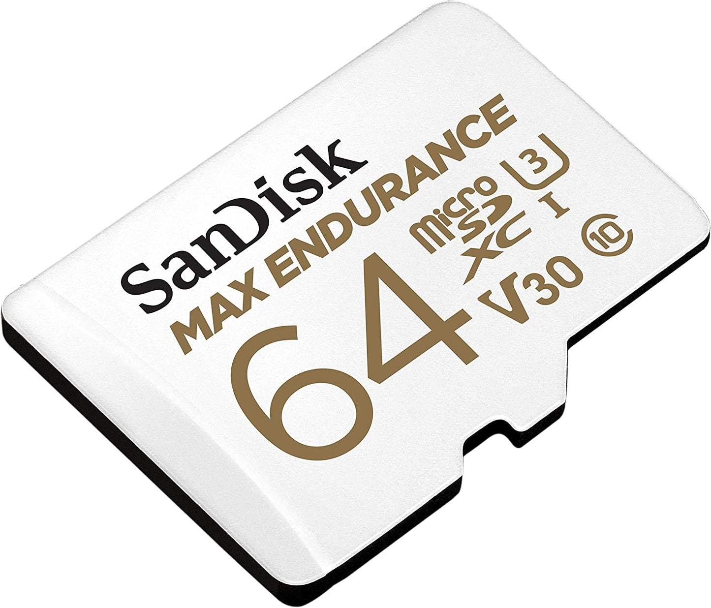 Sandisk Max Endurance Microsdxc Card SQQVR 64G (30 000 HRS) UHS-I C10 U3 V30 100MB/S R 40MB/S W SD Adaptor SDSQQVR-064G-GN6IA - image2