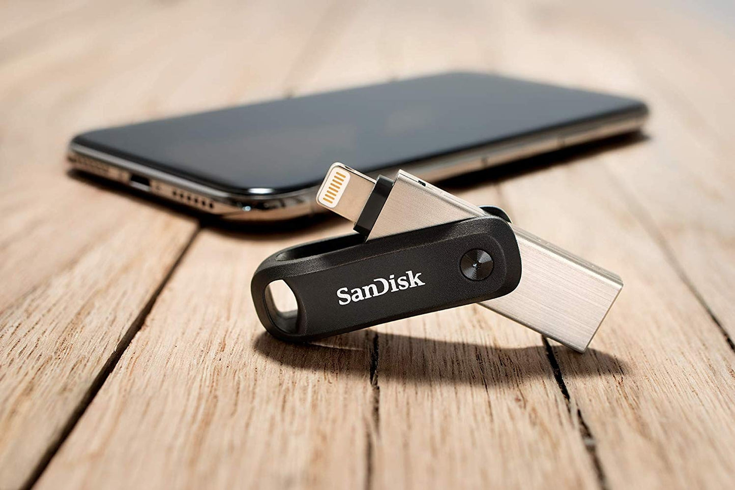 Sandisk Ixpand Flash Drive GO SDIX60N 128GB Black IOS USB 3.0  SDIX60N-128G-GN6NE - image5