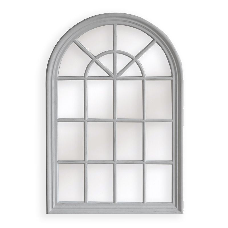 Window Style Mirror - White Arch 100 CM x 150 CM - image1