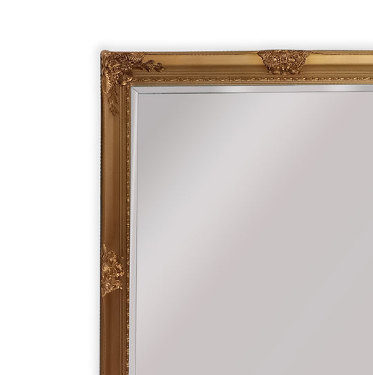 French Provincial Ornate Mirror - COUNTRY GOLD - X Large 100cm x 190cm - image2