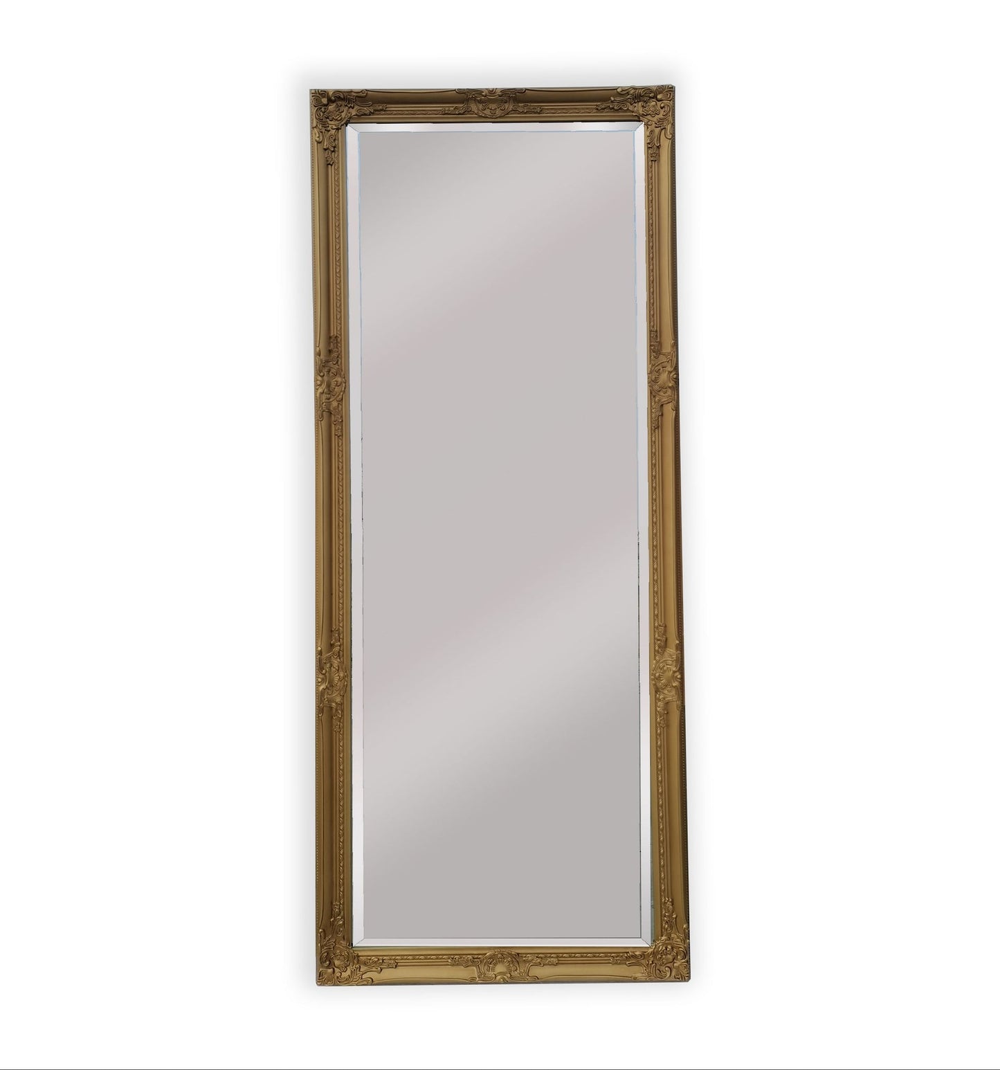 French Provincial Ornate Mirror - Country Gold - Medium 70cm x 170cm - image1
