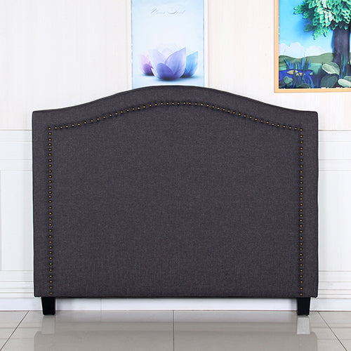 Carla Queen Size Charcoal Colour Headboard - image1