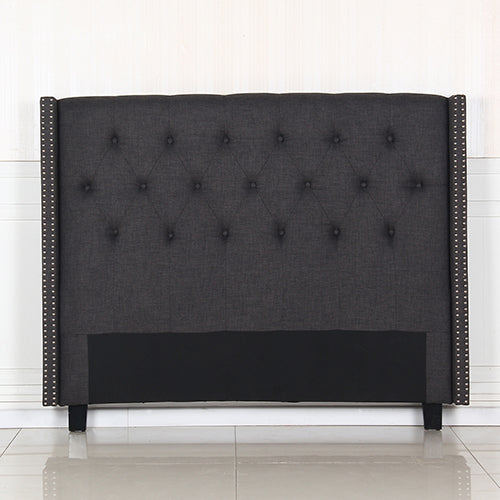 Queen Size Charcoal Colour Headboard - image1