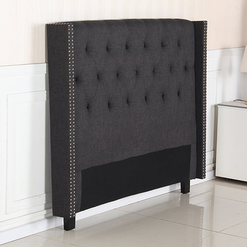 Queen Size Charcoal Colour Headboard - image5