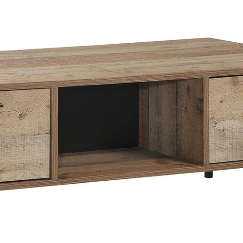 Mascot Coffee Table Living Room Unit with Drawer Oak Colour - image4