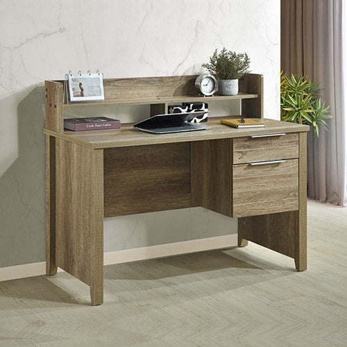 2 Drawers Wooden Leg Study Desk - image6