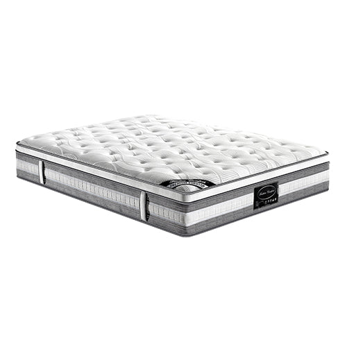 Mattress Euro Top Queen Size Pocket Spring Coil with Knitted Fabric Medium Firm 34cm Thick - image9