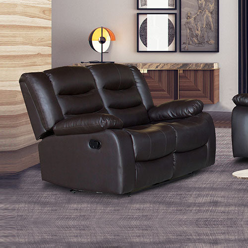 Fantasy Recliner Pu Leather 2R Brown - image1