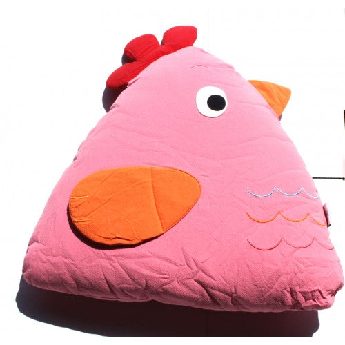 Chick Cuddling Cushion(15x18x35 Cm) Pink - image1