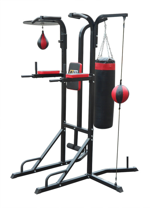 Power Boxing Station Stand Gym Speed Ball Punching Bag - image1