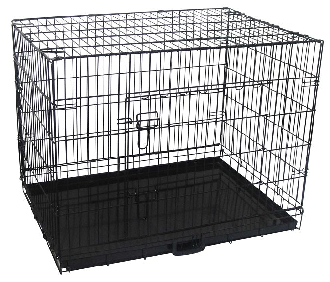 36" Pet Dog Crate with Waterproof Cover - image1